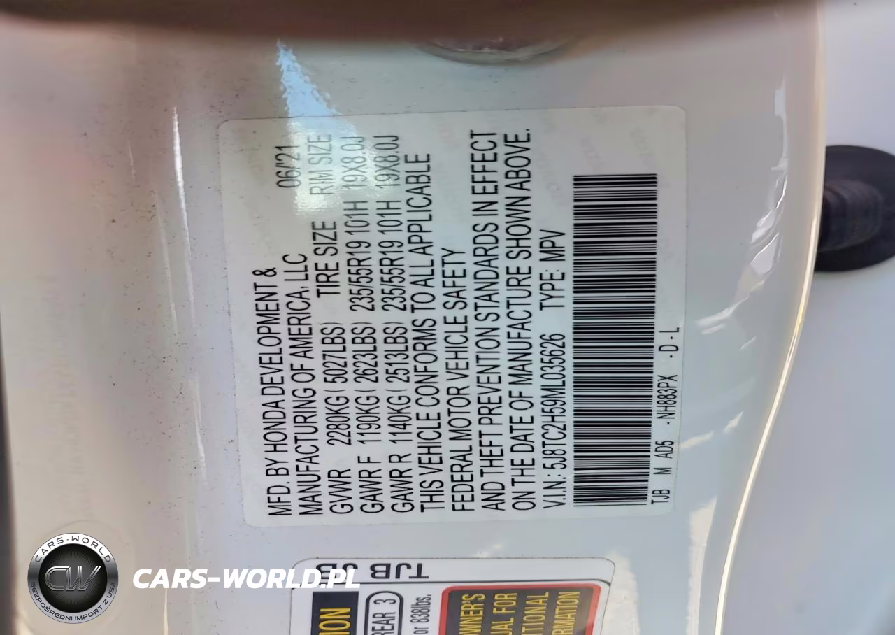 2021 Acura Rdx Technology VIN:5J8TC2H59ML035626 - 14