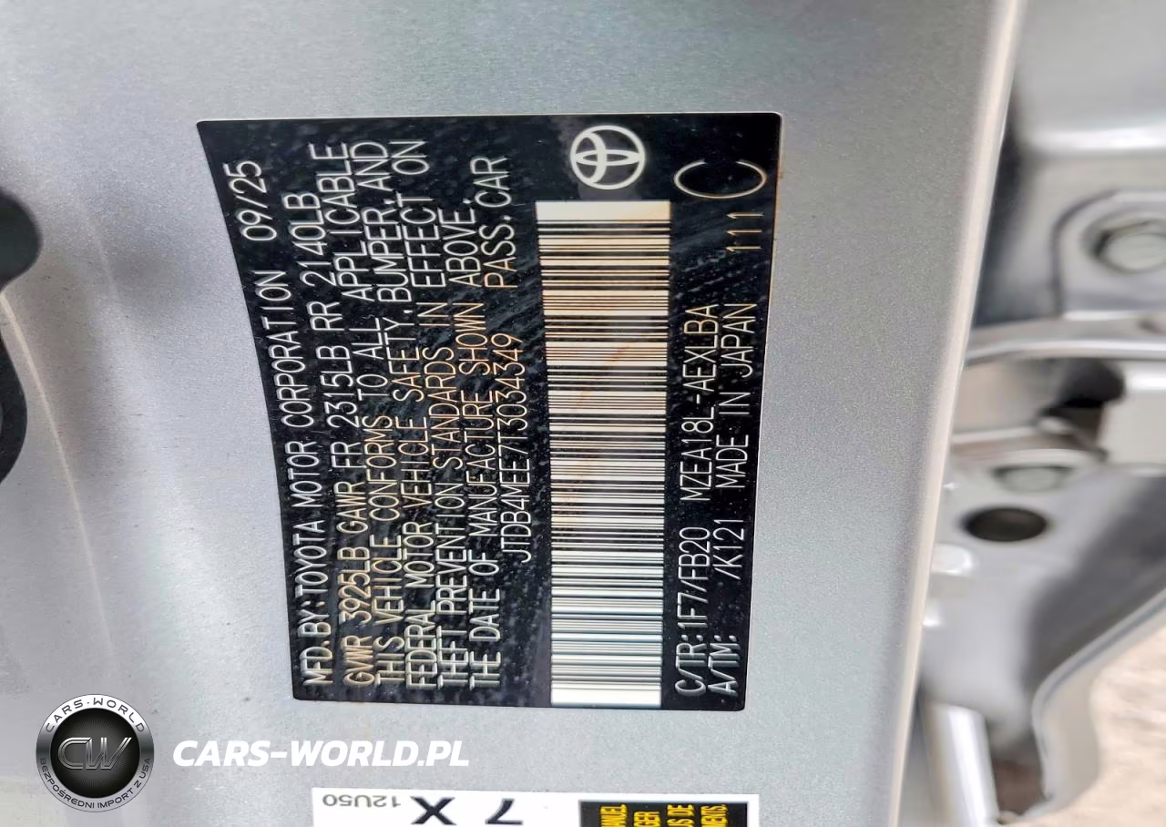 2026 Toyt Corolla Le VIN:JTDB4MEE7T3034349 - 12