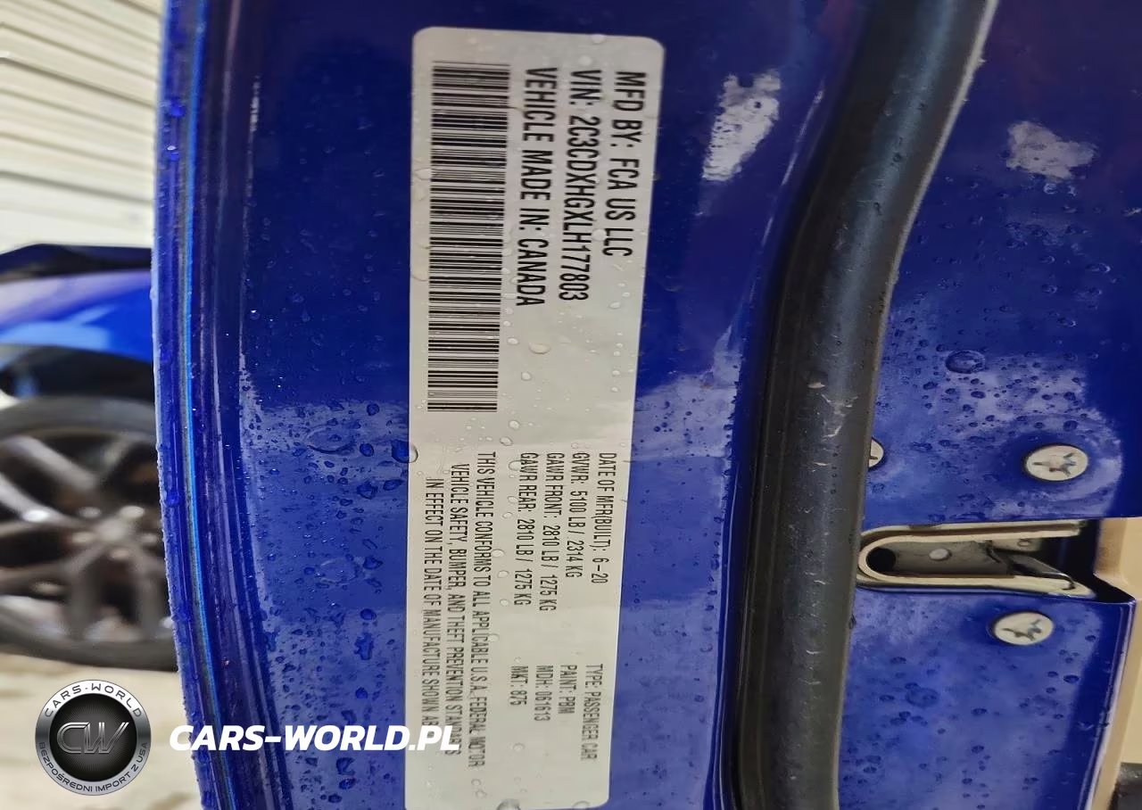 2020 Dodge Charger Gt VIN:2C3CDXHGXLH177803 - 12