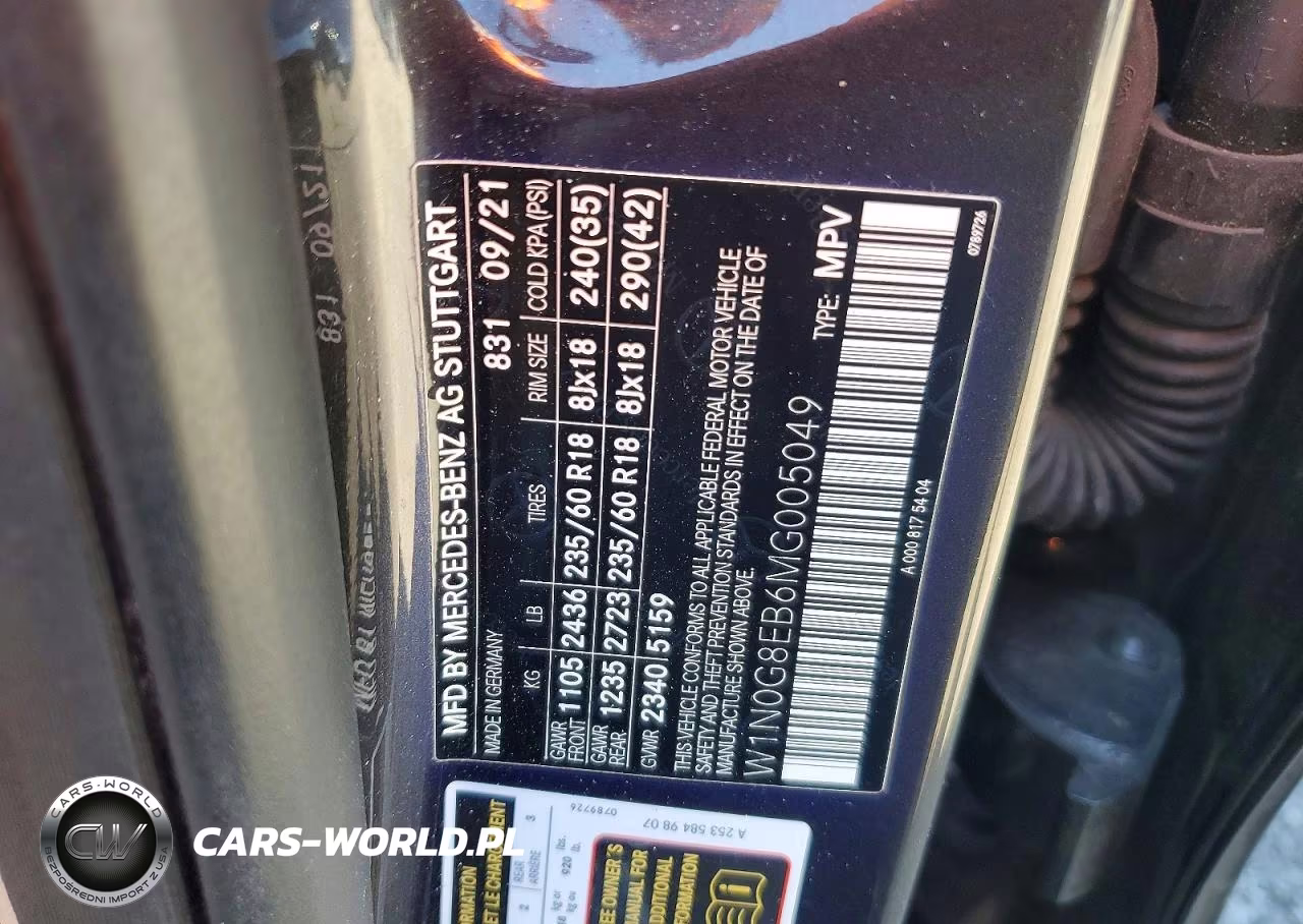 2021 Mercedes-Benz Glc 300 4Matic VIN:W1N0G8EB6MG005049 - 13
