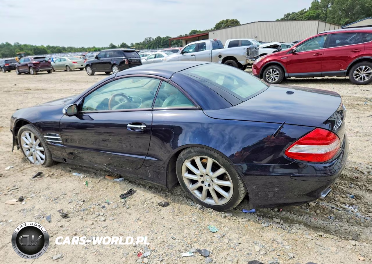 2007 Mercedes-Benz Sl 550 VIN:WDBSK71F07F125956 - 2