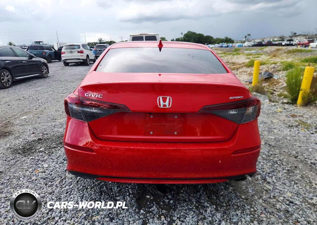 2025 Honda Civic Sport VIN:2HGFE2F52SH594360 - 5