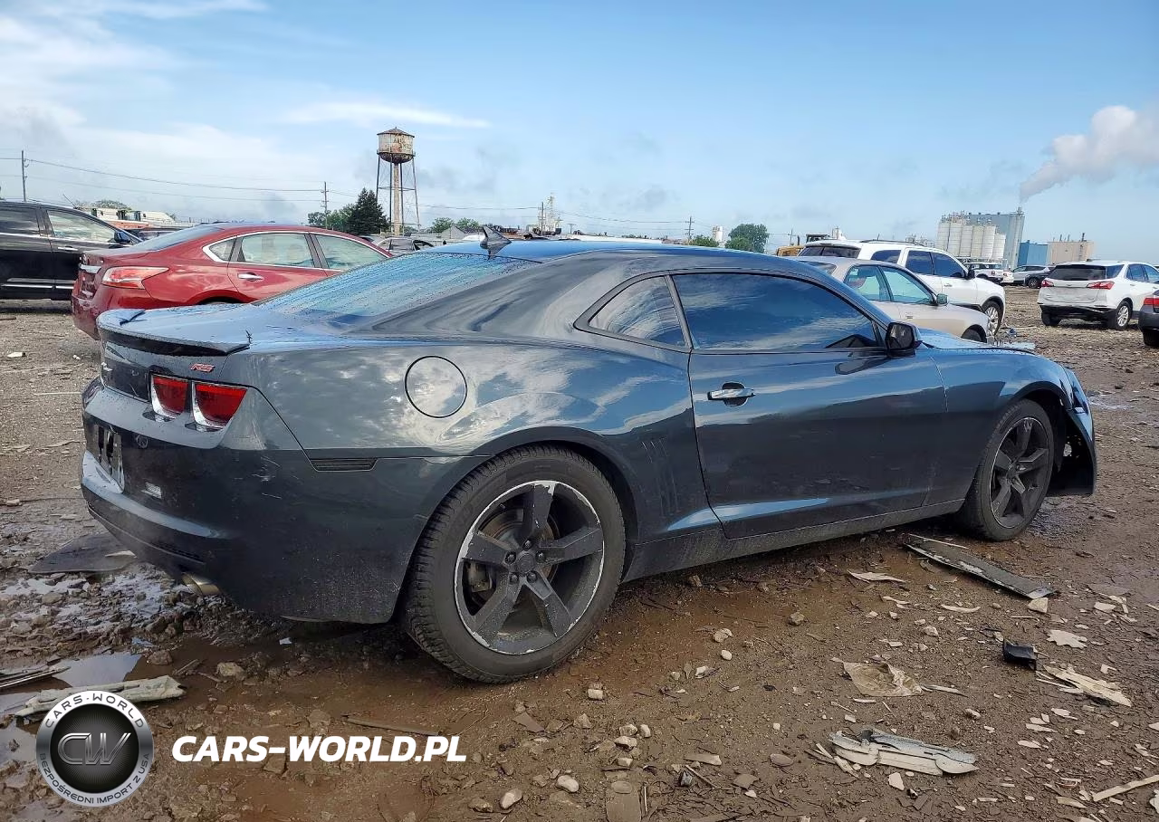 2012 Chevrolet Camaro Lt VIN:2G1FC1E31C9163740 - 3
