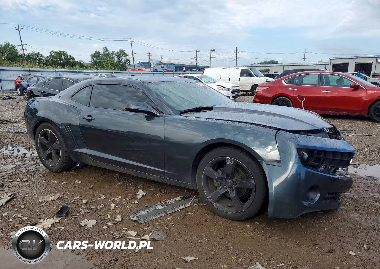 2012 Chevrolet Camaro Lt VIN:2G1FC1E31C9163740 - 4