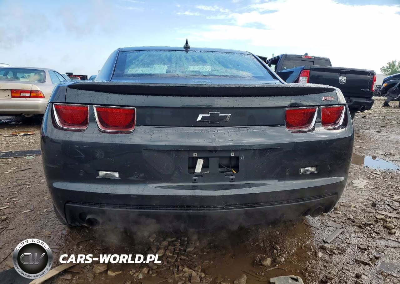 2012 Chevrolet Camaro Lt VIN:2G1FC1E31C9163740 - 6