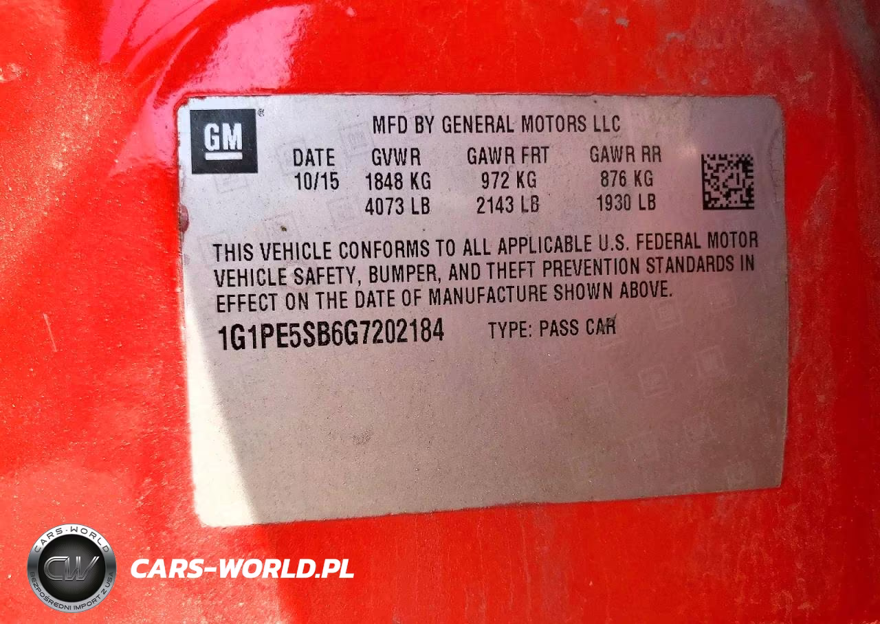 2016 Chevrolet Cruze Limited Lt VIN:1G1PE5SB6G7202184 - 12