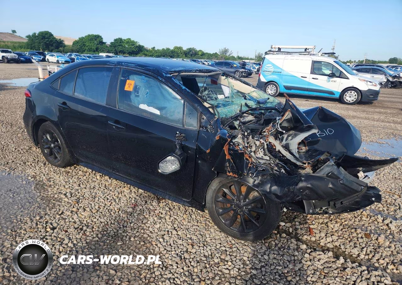 2022 Toyota Corolla Le VIN:5YFVPMAE3NP301877 - 4