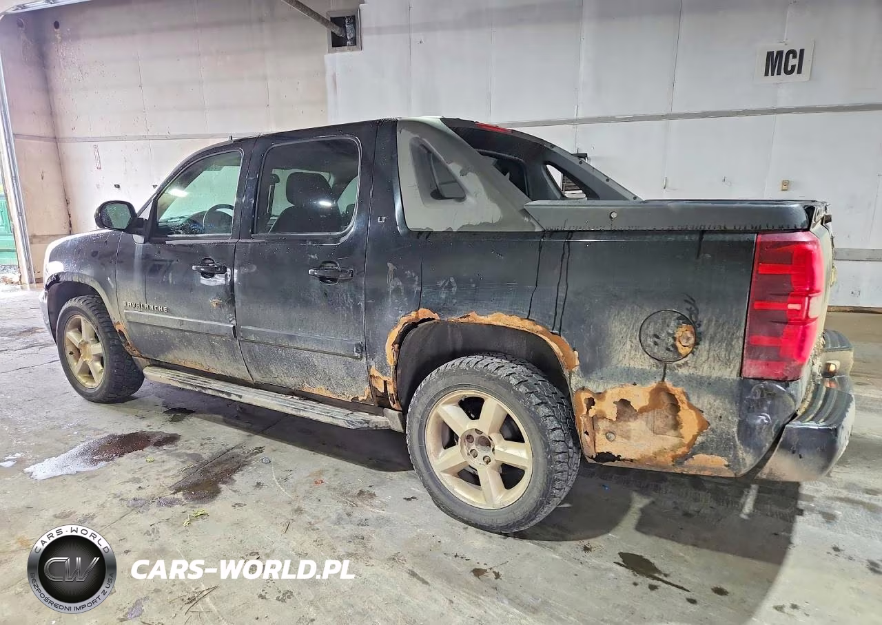 2008 Chevrolet Avalanche K1500 VIN:3GNFK12318G171503 - 2