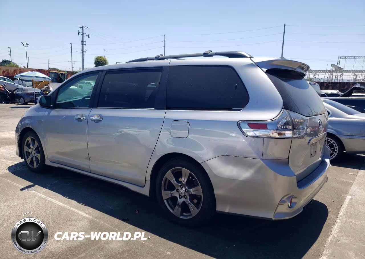 2017 Toyota Sienna Se VIN:5TDXZ3DC5HS840598 - 2