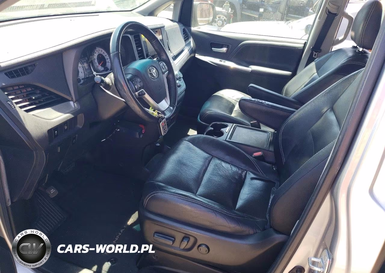 2017 Toyota Sienna Se VIN:5TDXZ3DC5HS840598 - 7
