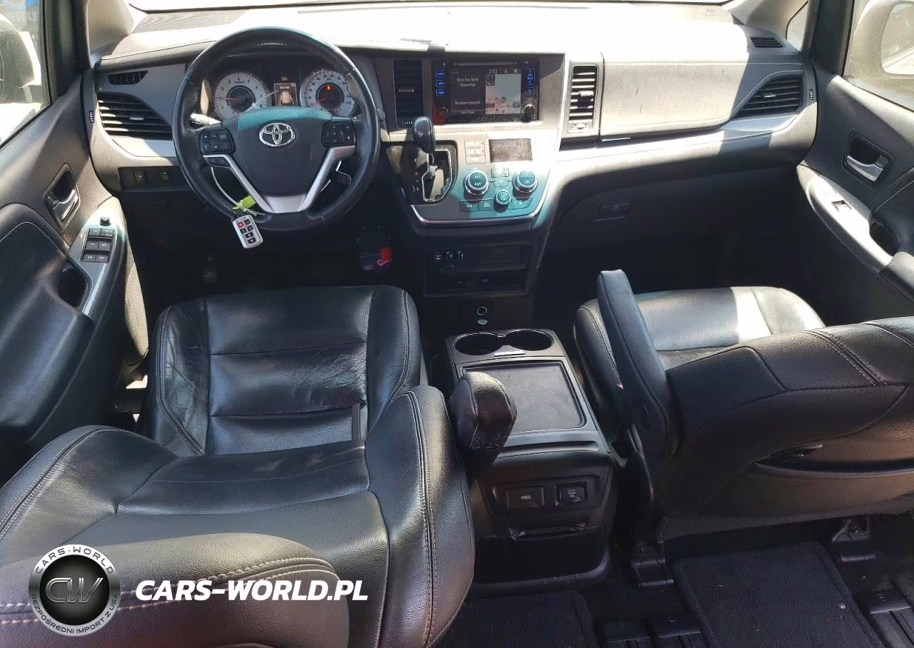 2017 Toyota Sienna Se VIN:5TDXZ3DC5HS840598 - 8