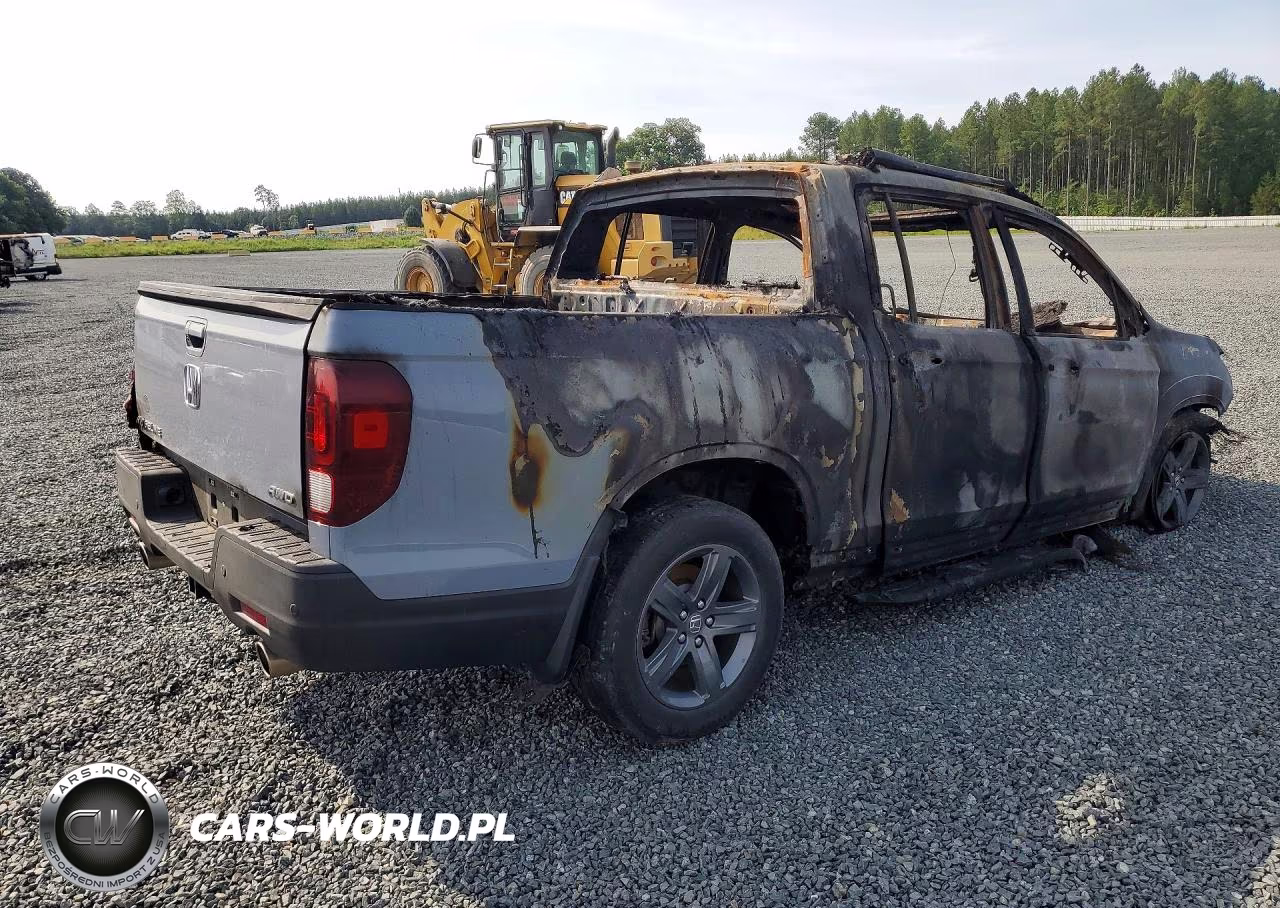 2022 Honda Ridgeline Rtl VIN:5FPYK3F79NB031699 - 3