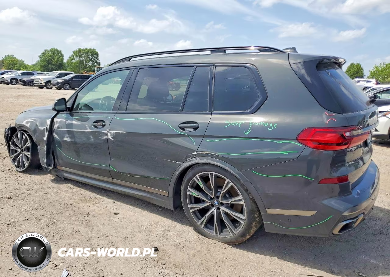 2021 BMW X7 M50I VIN:5UXCX6C07M9F28905 - 2