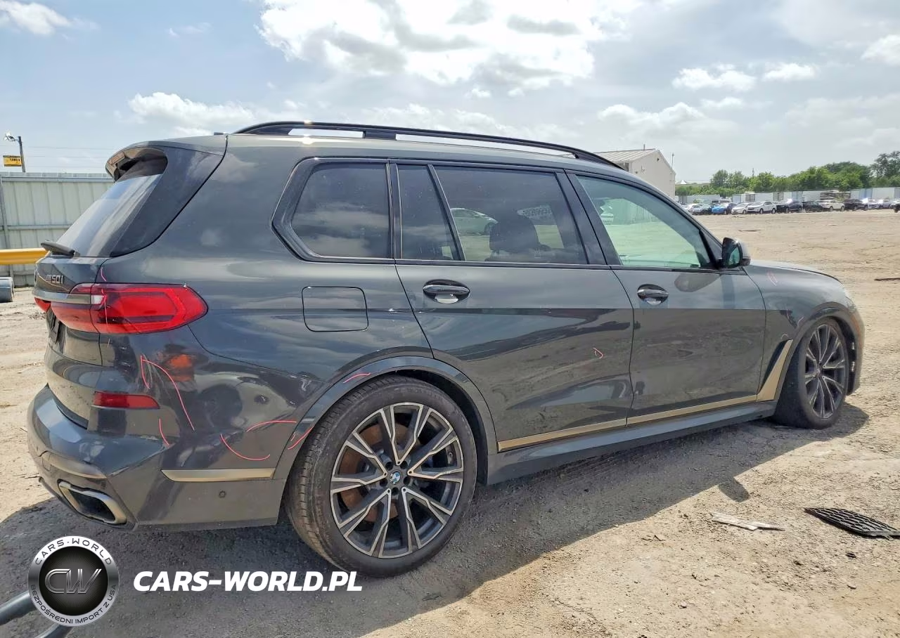2021 BMW X7 M50I VIN:5UXCX6C07M9F28905 - 3