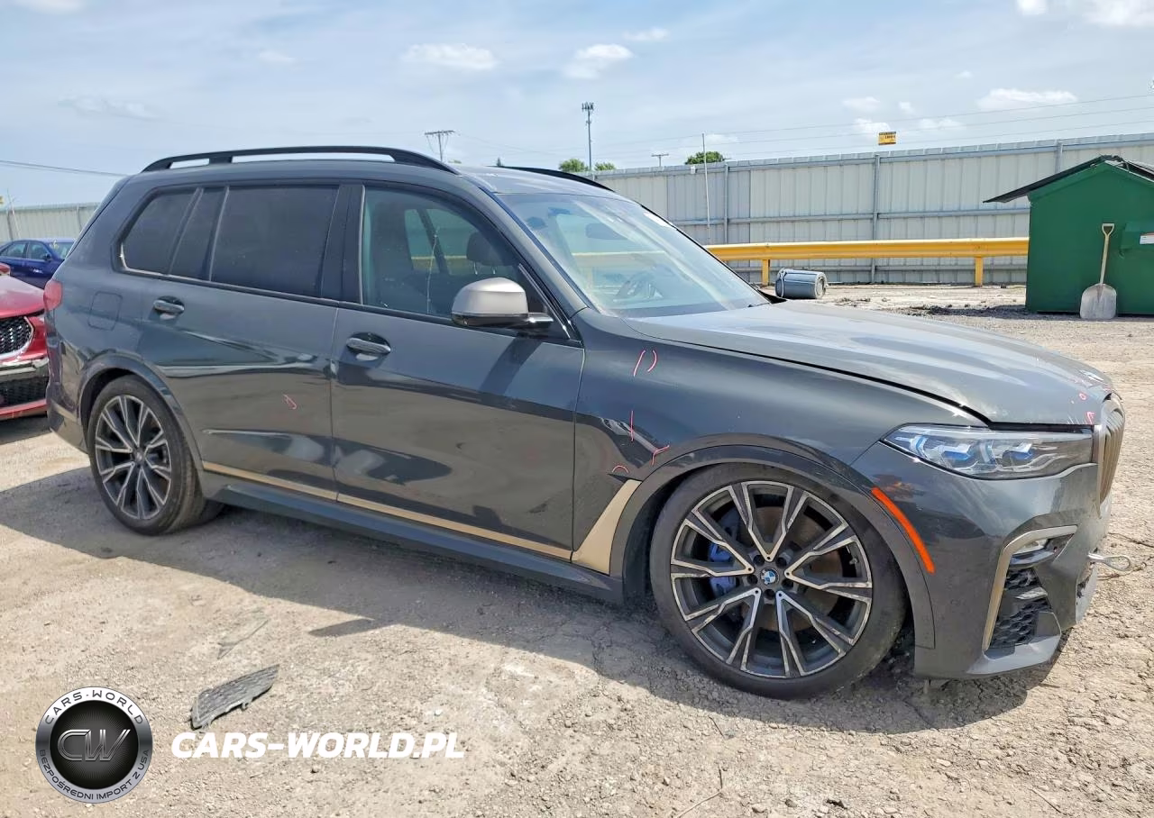 2021 BMW X7 M50I VIN:5UXCX6C07M9F28905 - 4