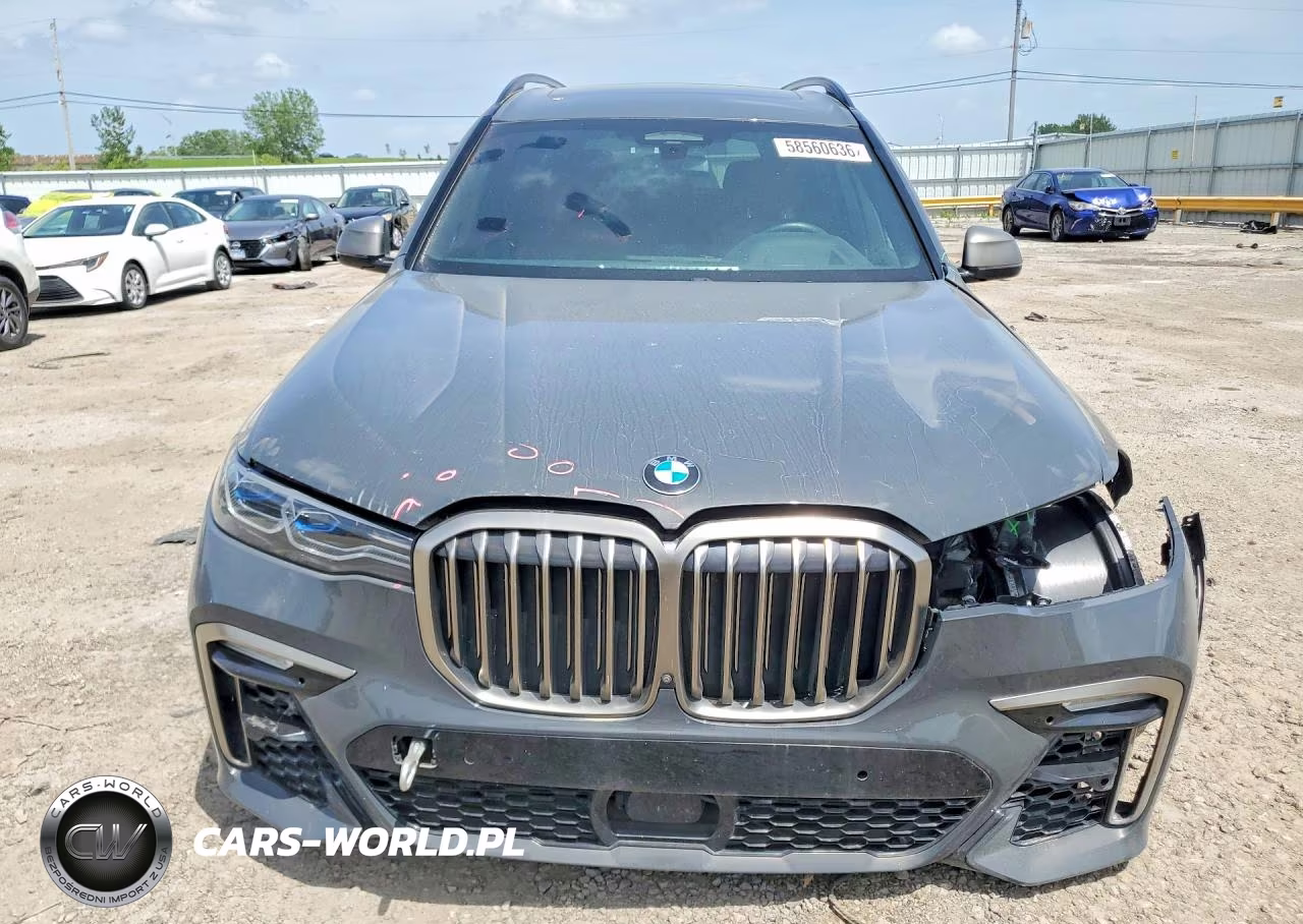 2021 BMW X7 M50I VIN:5UXCX6C07M9F28905 - 5