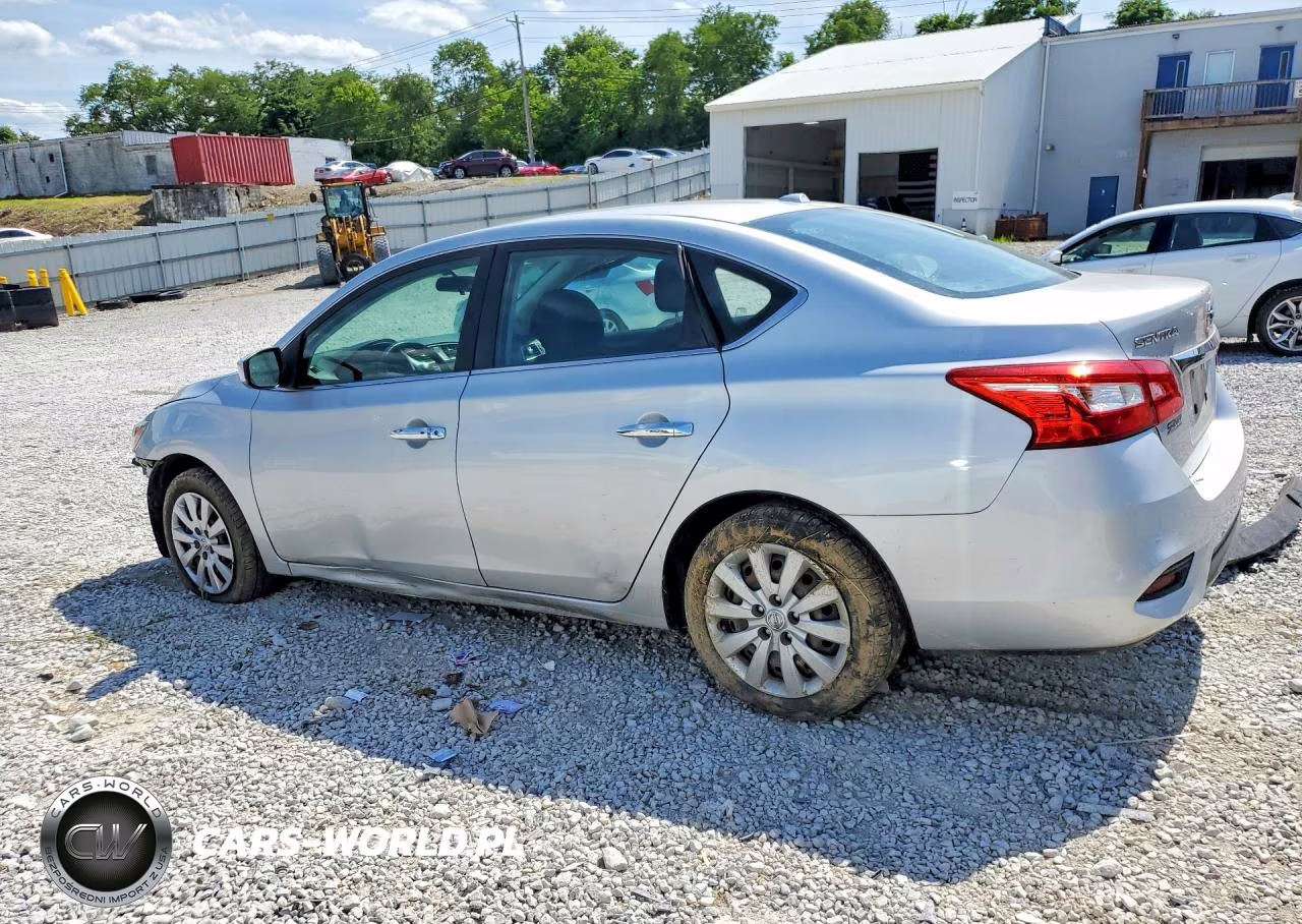 2017 Nissan Sentra Sv VIN:3N1AB7AP1HY266795 - 2