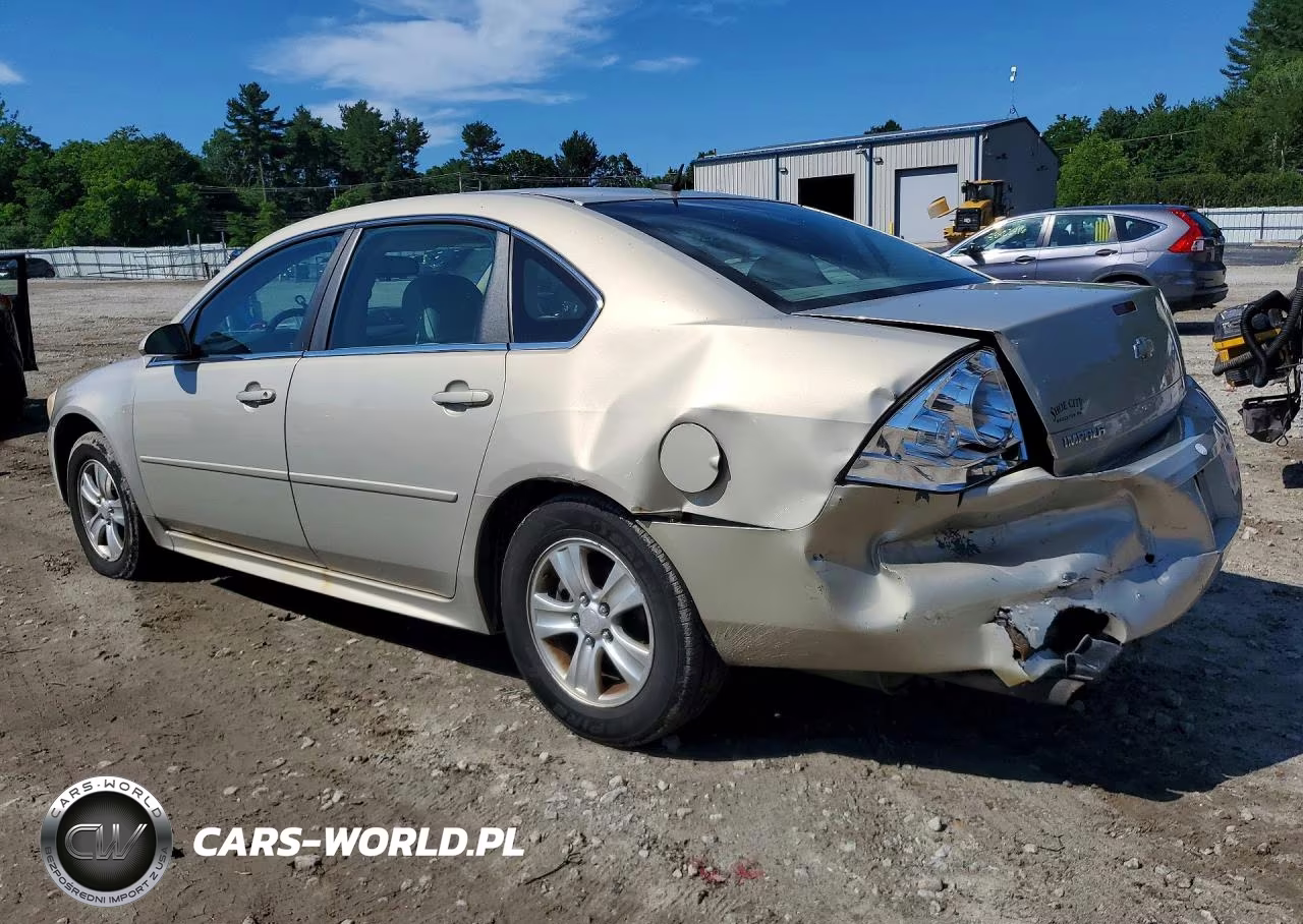 2012 Chevrolet Impala Ls VIN:2G1WA5E33C1116401 - 2