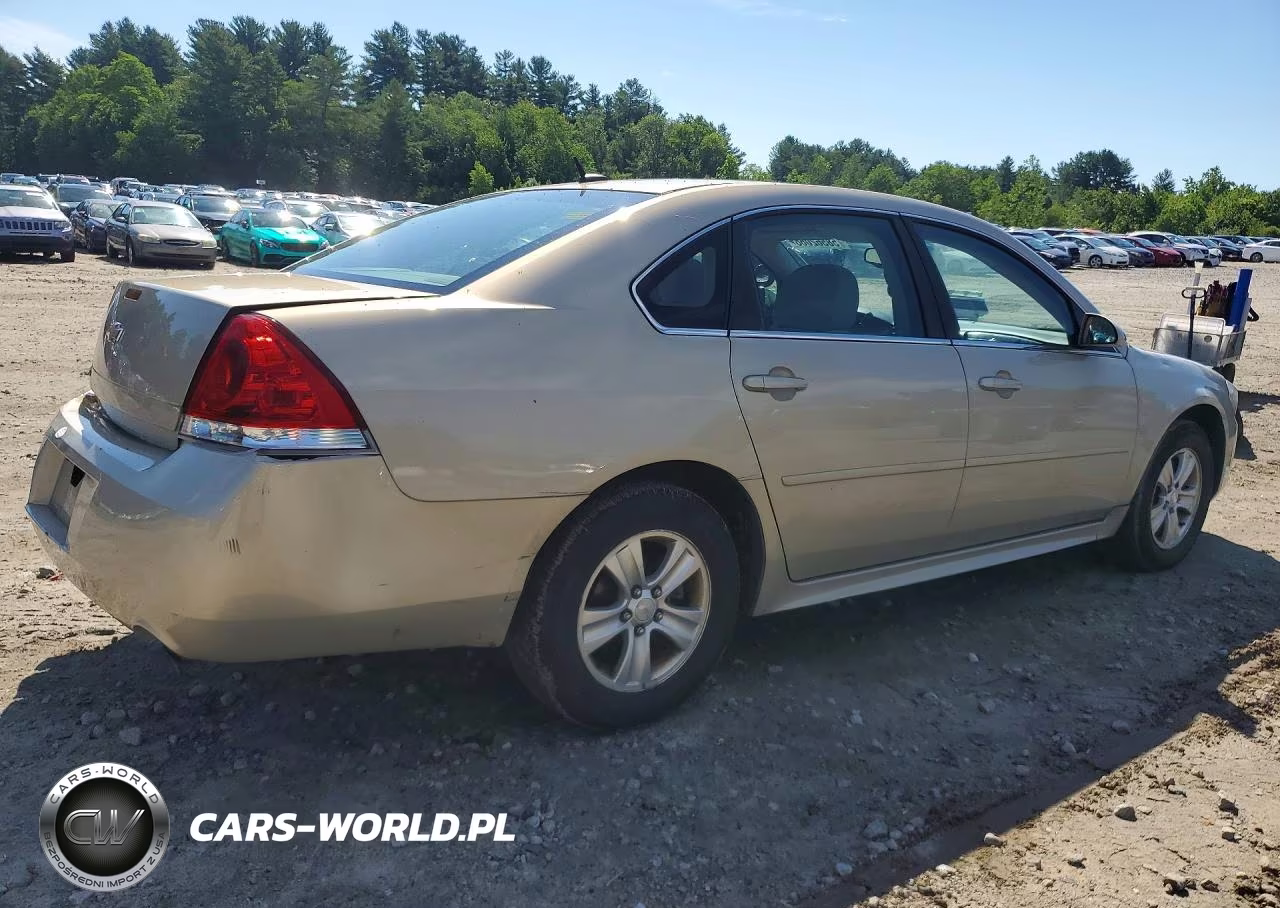 2012 Chevrolet Impala Ls VIN:2G1WA5E33C1116401 - 3