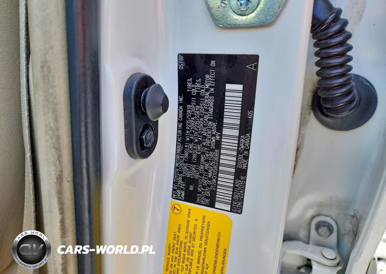 2008 Lexus Rx 350 VIN:2T2GK31U58C036968 - 12