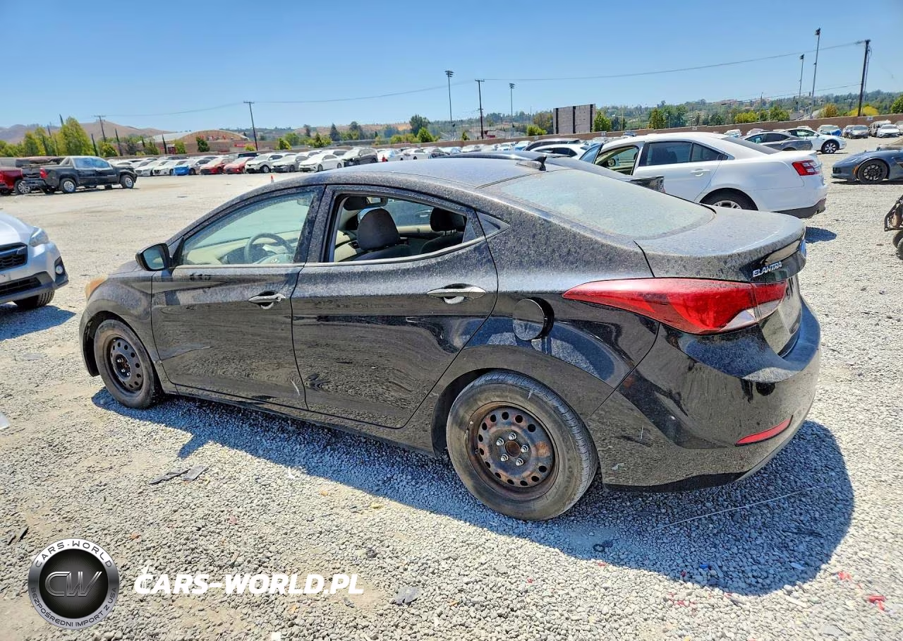 2016 Hyundai Elantra Se VIN:KMHDH4AE8GU583752 - 2