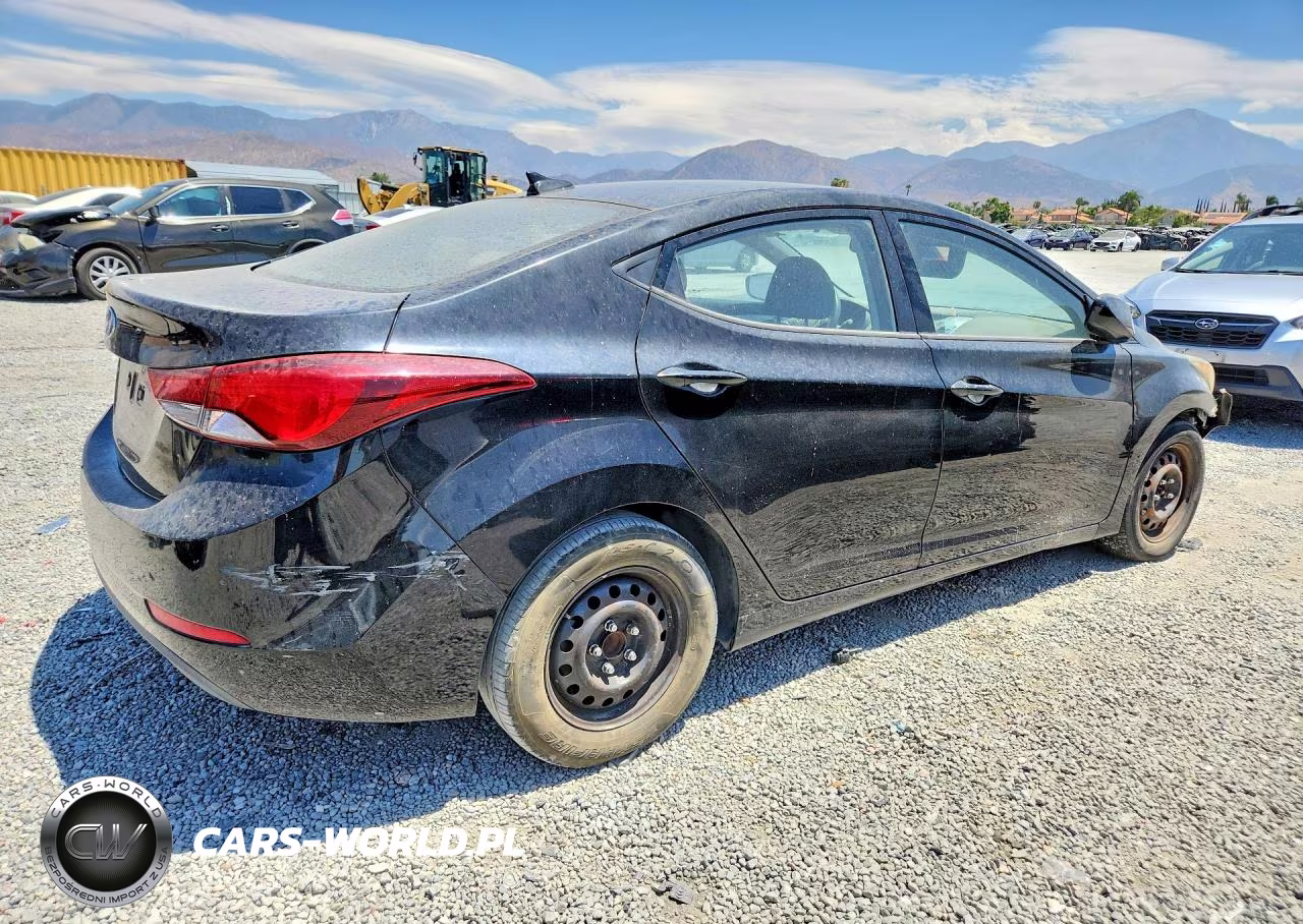 2016 Hyundai Elantra Se VIN:KMHDH4AE8GU583752 - 3
