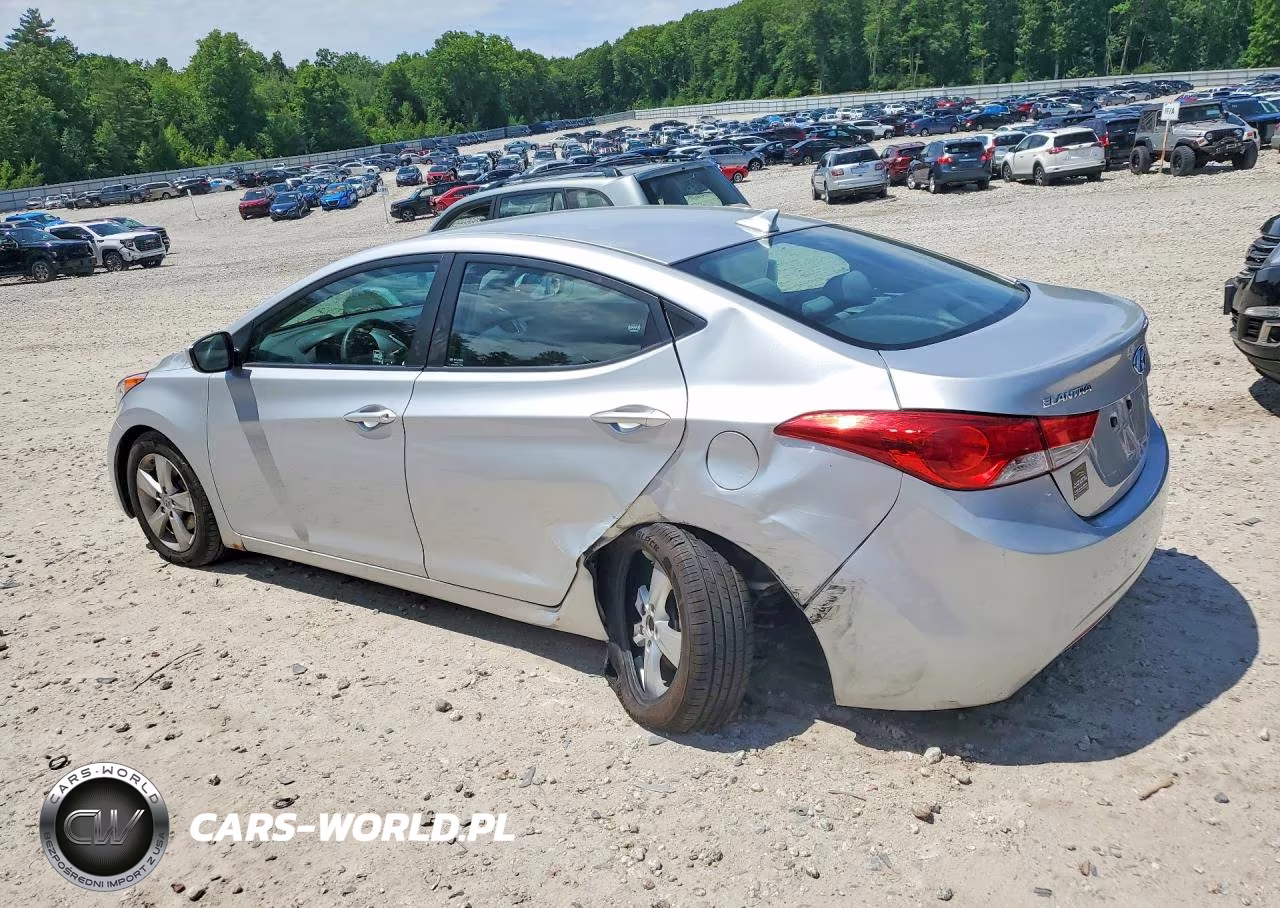 2012 Hyundai Elantra Gls VIN:KMHDH4AE3CU424048 - 2