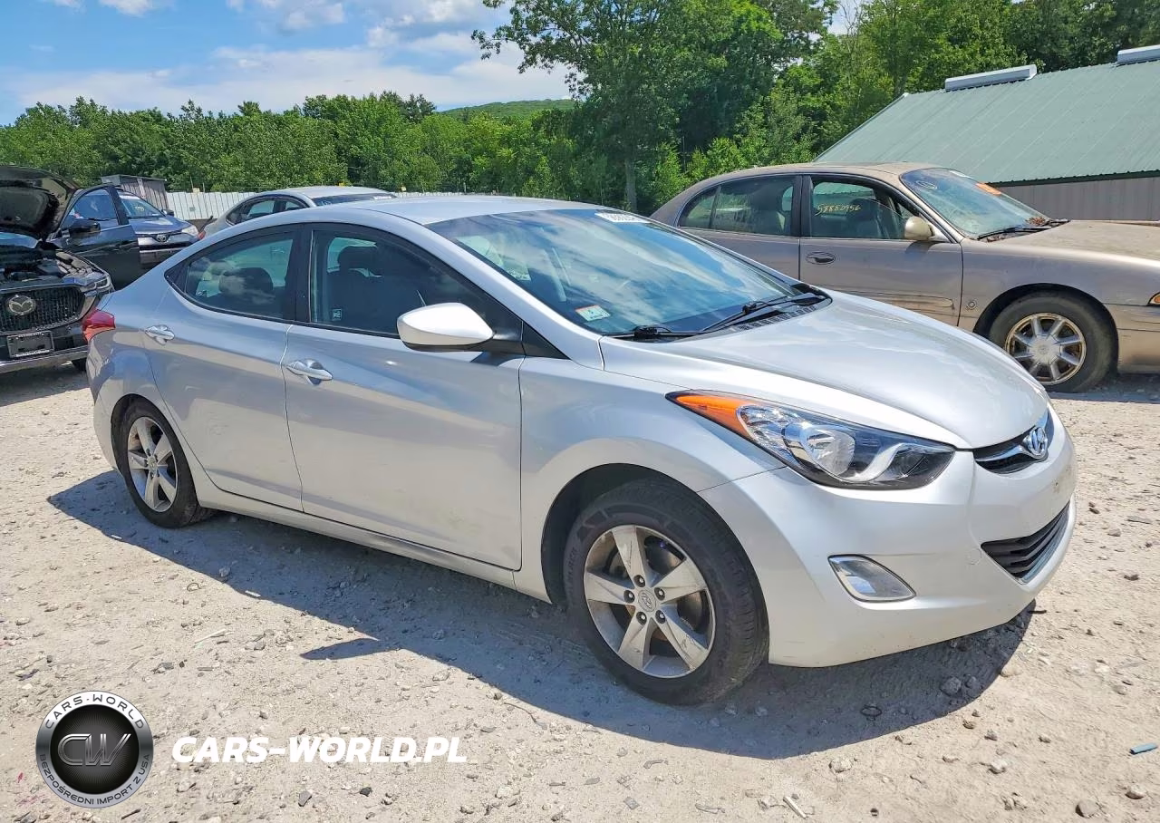 2012 Hyundai Elantra Gls VIN:KMHDH4AE3CU424048 - 4