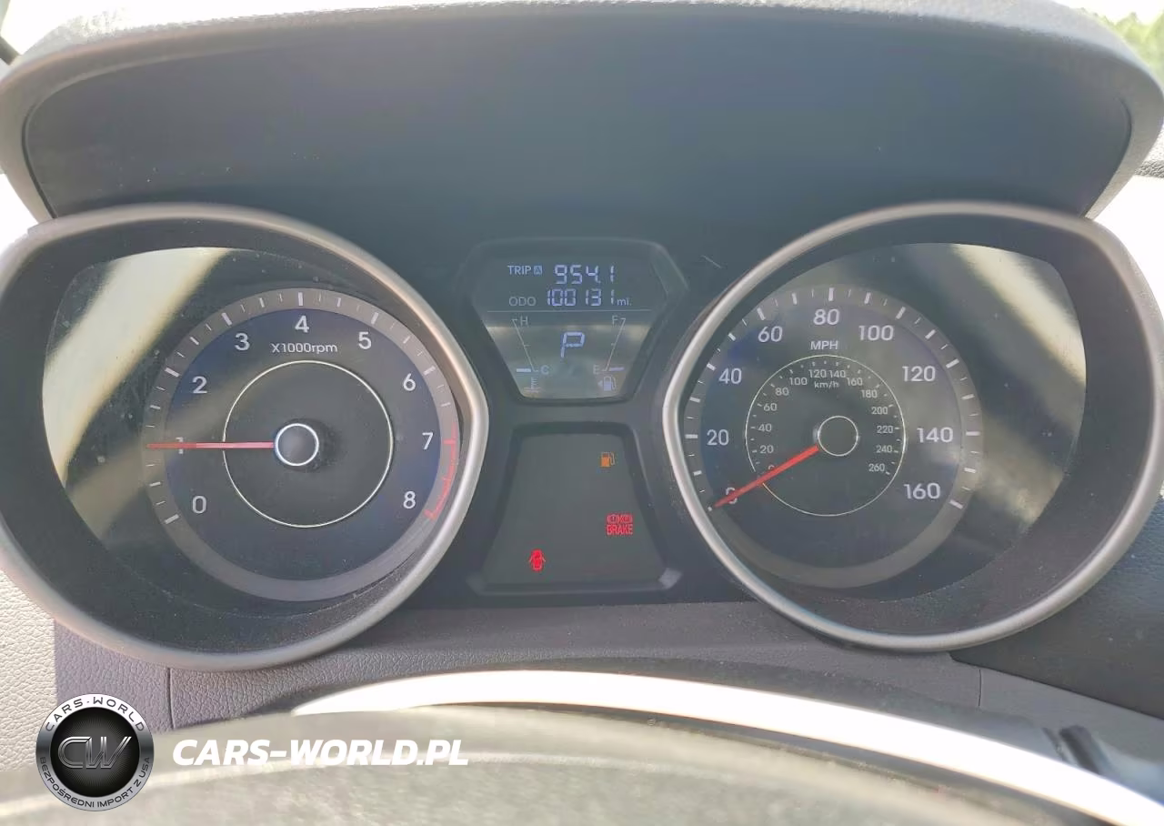 2012 Hyundai Elantra Gls VIN:KMHDH4AE3CU424048 - 9