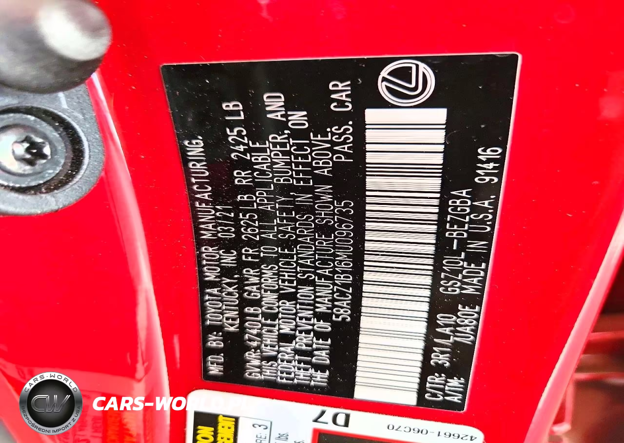 2021 Lexus Es 350 Base VIN:58ACZ1B16MU096735 - 13