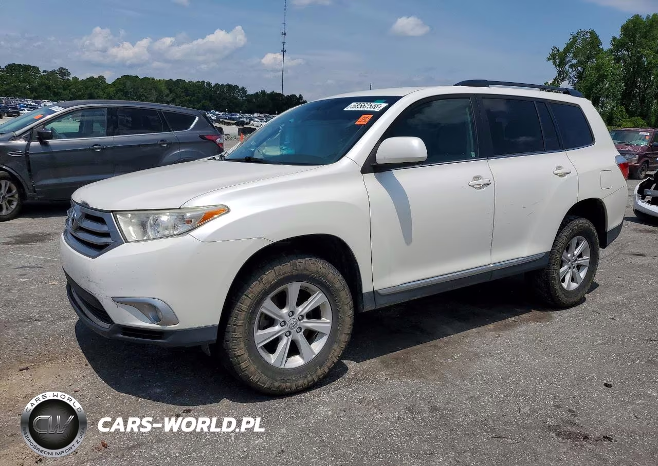 2013 Toyota Highlander Plus VIN:5TDZK3EH2DS142192 - 1