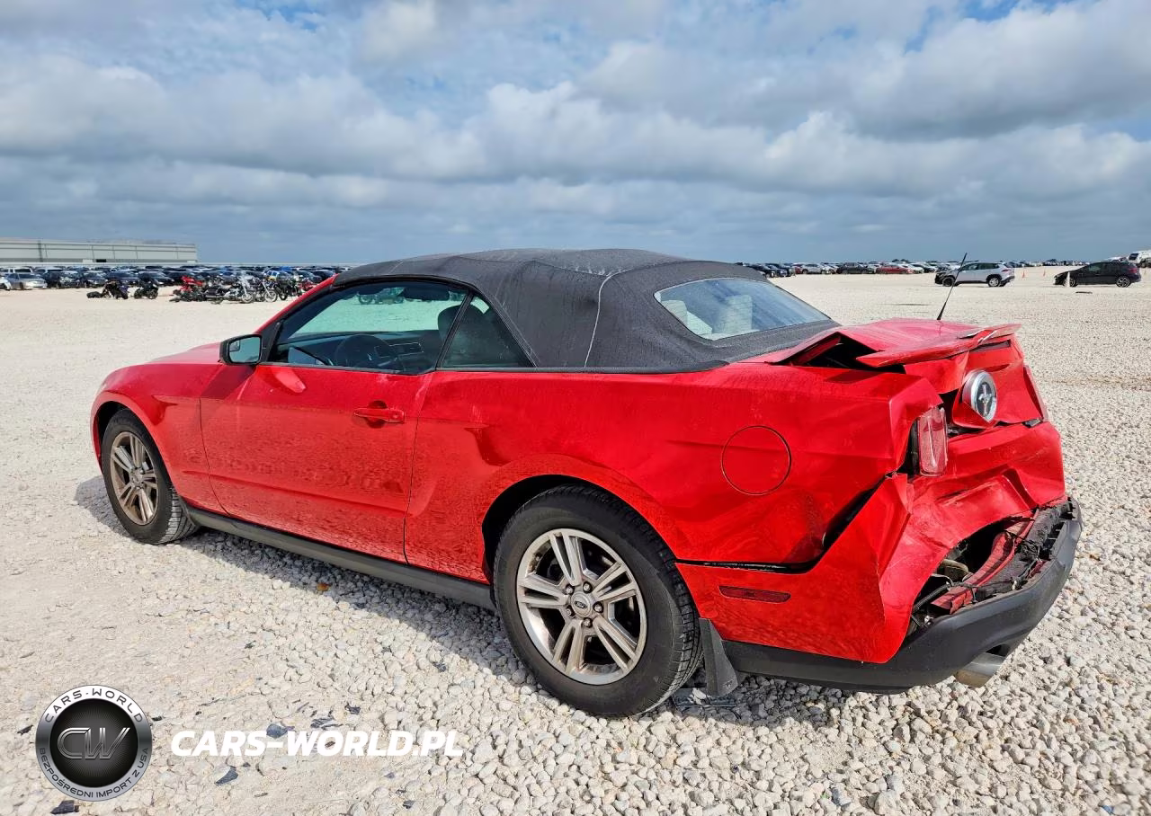 2012 Ford Mustang VIN:1ZVBP8EM7C5201512 - 2