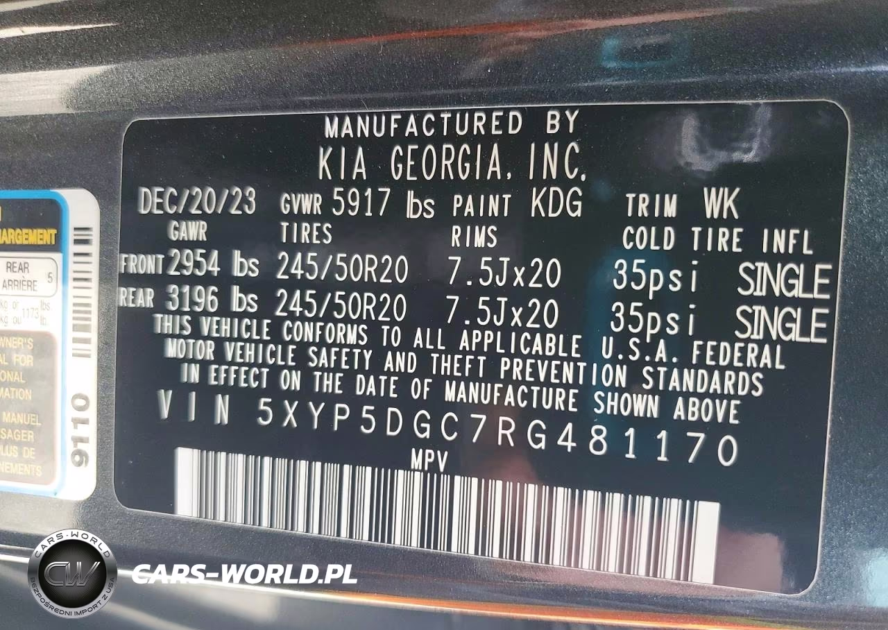 2024 Kia Telluride Sx-Prestige X-Line VIN:5XYP5DGC7RG481170 - 13