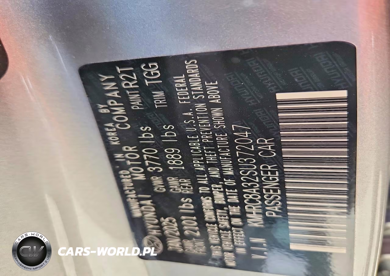 2025 Hyundai Venue Sel VIN:KMHRC8A32SU372047 - 12