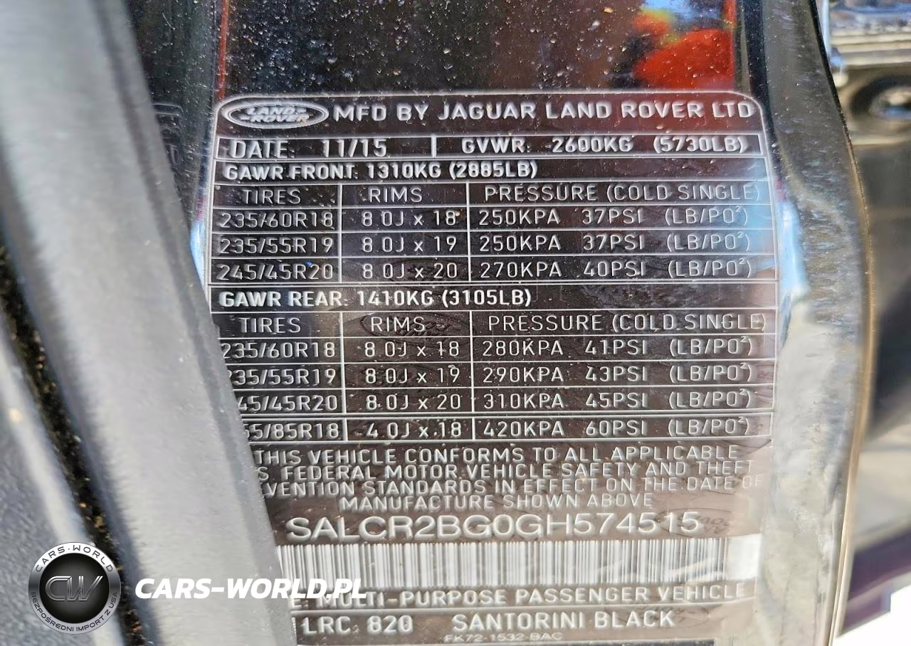 2016 Land Rover Discovery Sport Hse VIN:SALCR2BG0GH574515 - 13