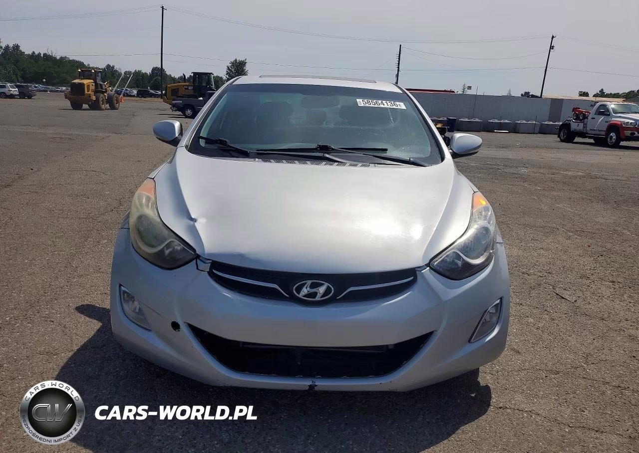 2013 Hyundai Elantra Limited VIN:5NPDH4AE7DH206808 - 5