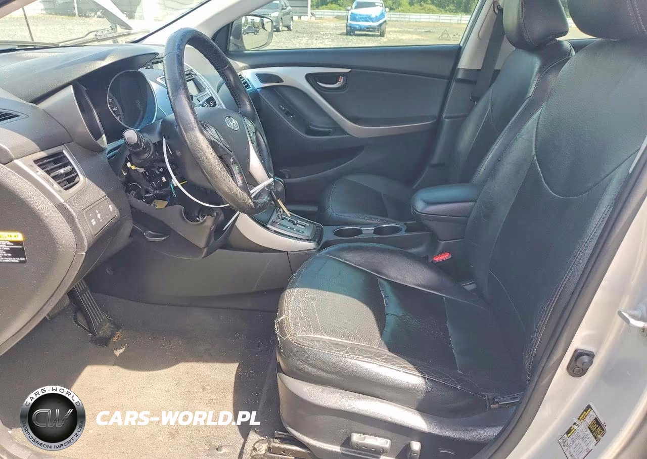 2013 Hyundai Elantra Limited VIN:5NPDH4AE7DH206808 - 7