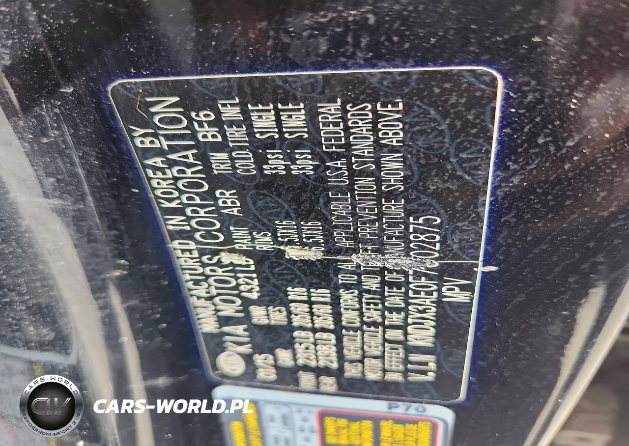 2015 Kia Soul Ev + VIN:KNDJX3AE0F7002875 - 12