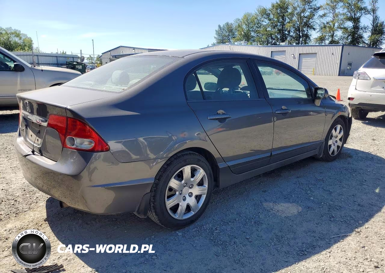 2010 Honda Civic Lx VIN:2HGFA1F58AH585408 - 3