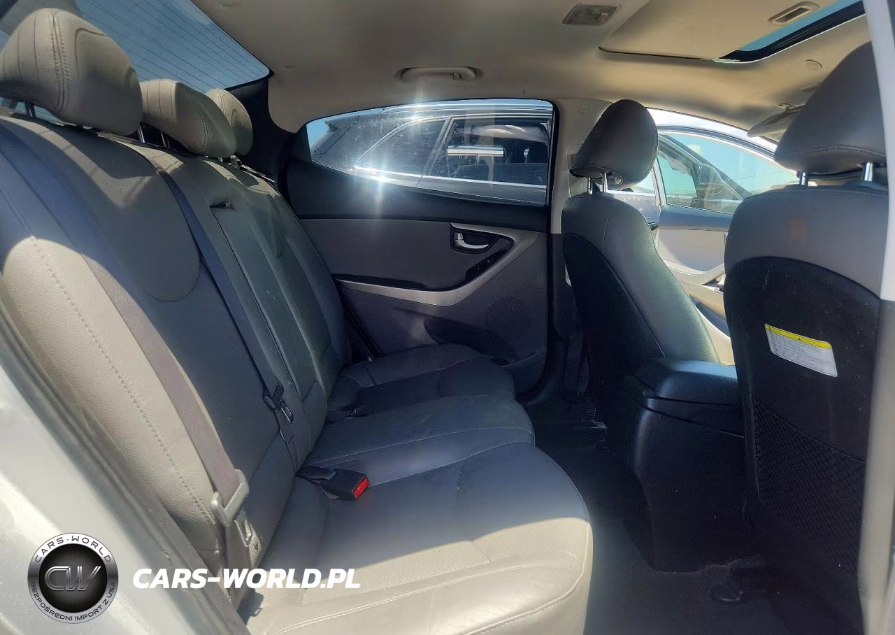 2015 Hyundai Elantra Limited VIN:5NPDH4AEXFH558316 - 10