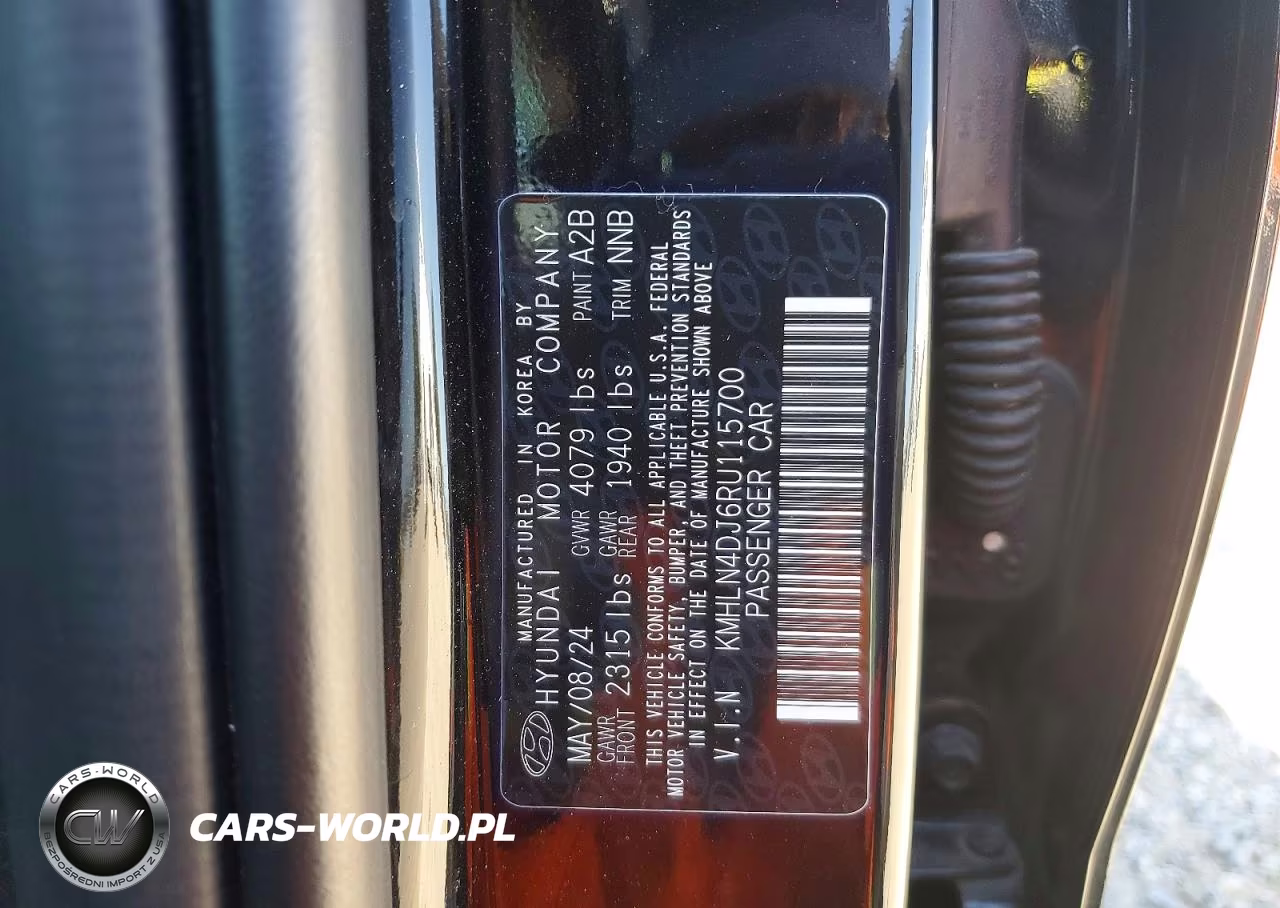2024 Hyundai Elantra Limited VIN:KMHLN4DJ6RU115700 - 13
