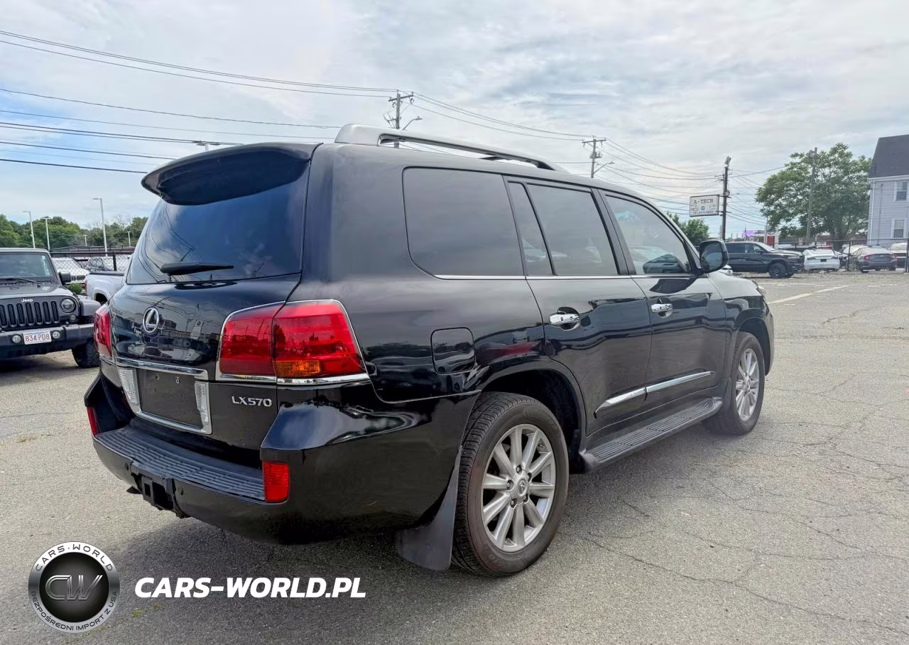 2011 Lexus Lx 570 VIN:JTJHY7AX5B4082039 - 4