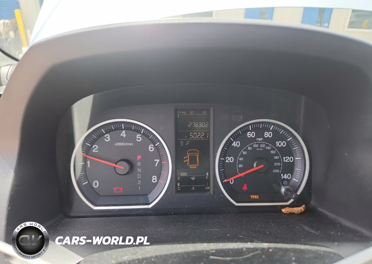 2009 Honda Cr-V Exl VIN:5J6RE38709L027510 - 9