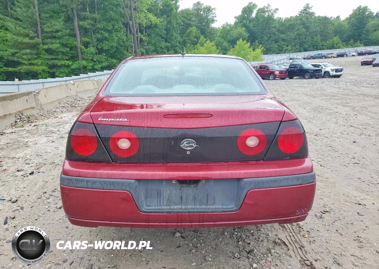 2005 Chevrolet Impala VIN:2G1WF52E159243465 - 6