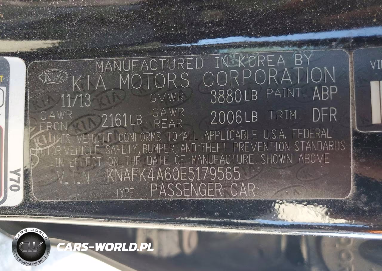 2014 Kia Forte Lx VIN:KNAFK4A60E5179565 - 12