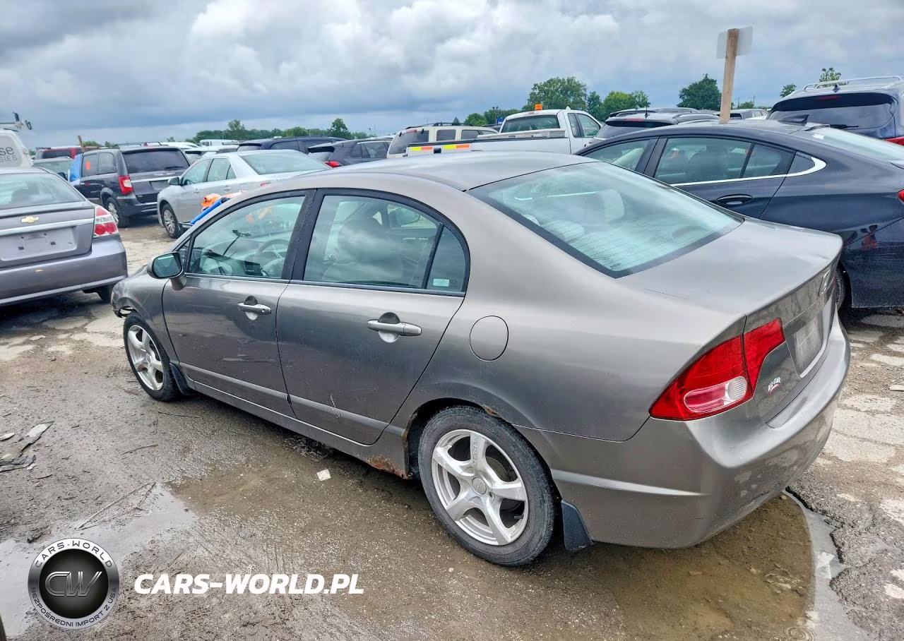 2008 Honda Civic Ex VIN:1HGFA16858L039186 - 2