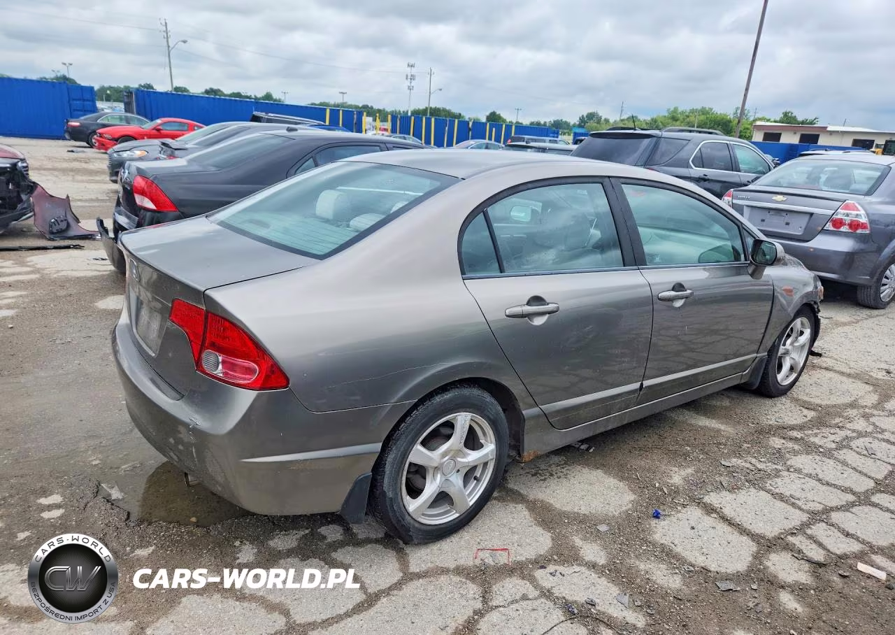 2008 Honda Civic Ex VIN:1HGFA16858L039186 - 3