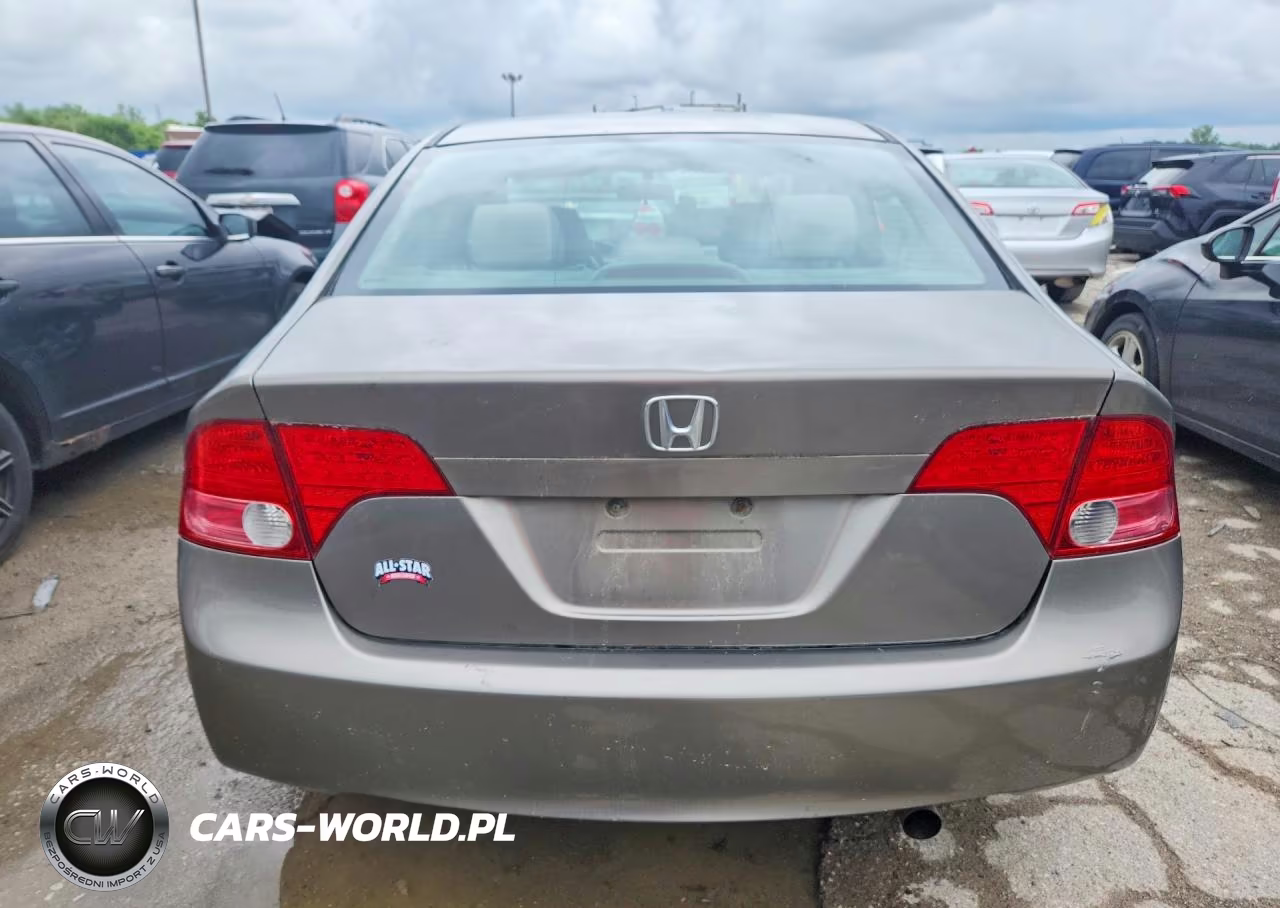 2008 Honda Civic Ex VIN:1HGFA16858L039186 - 6