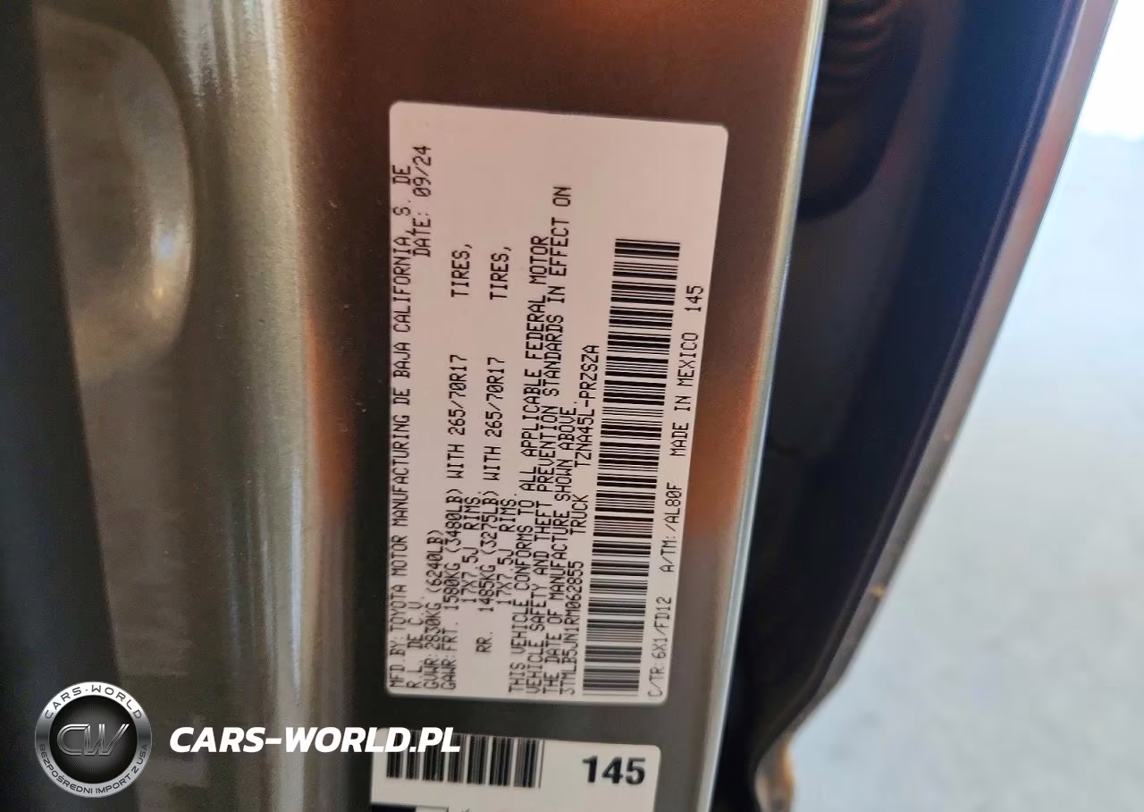 2024 Toyota Tacoma Trd Off-Road VIN:3TMLB5JN1RM062855 - 12