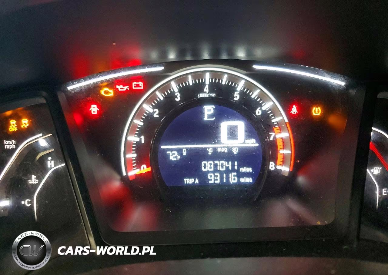 2018 Honda Civic Lx VIN:2HGFC2F58JH572805 - 9